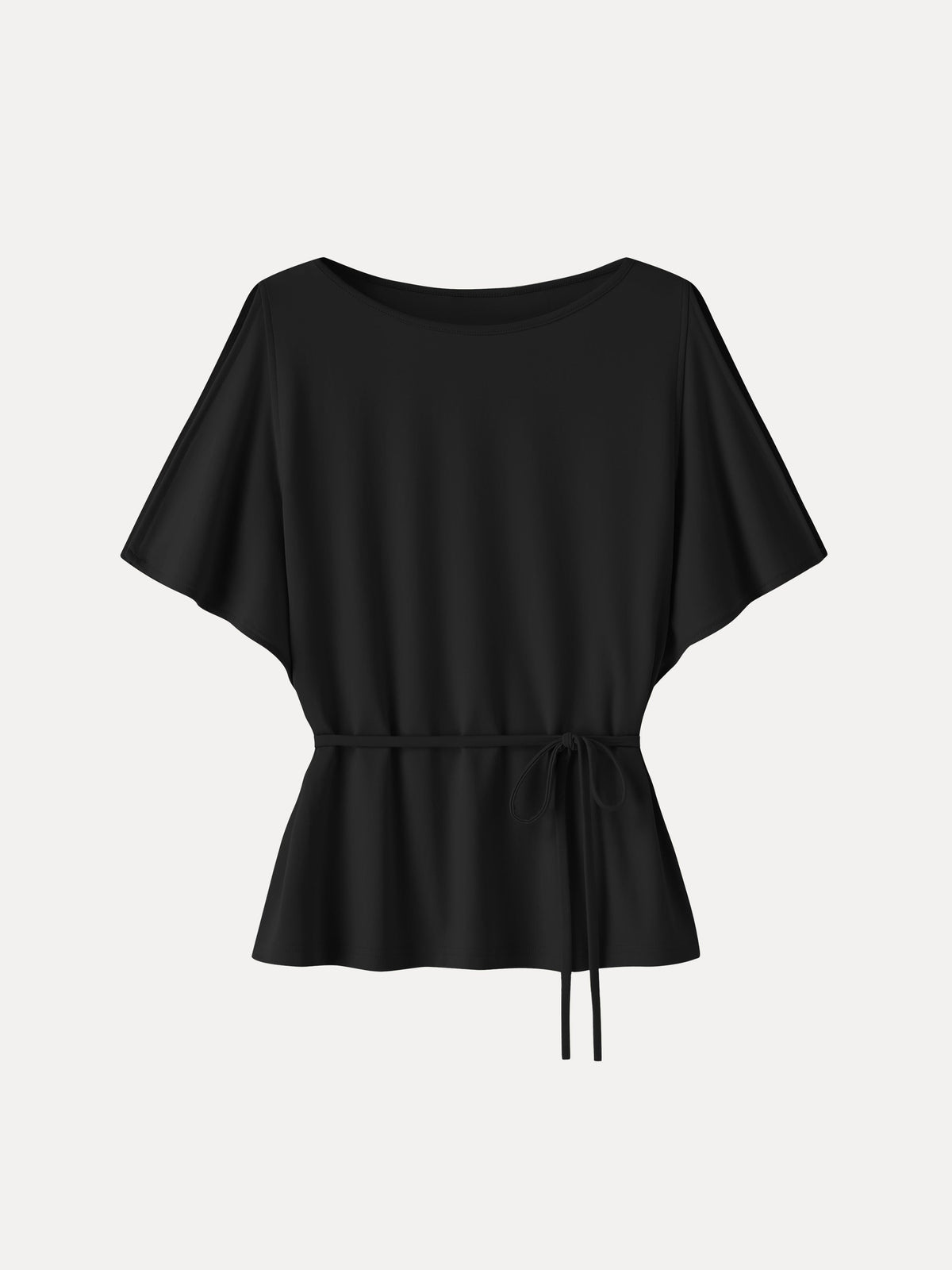 CoolTouch Relaxed Boatneck Self-Tie Top