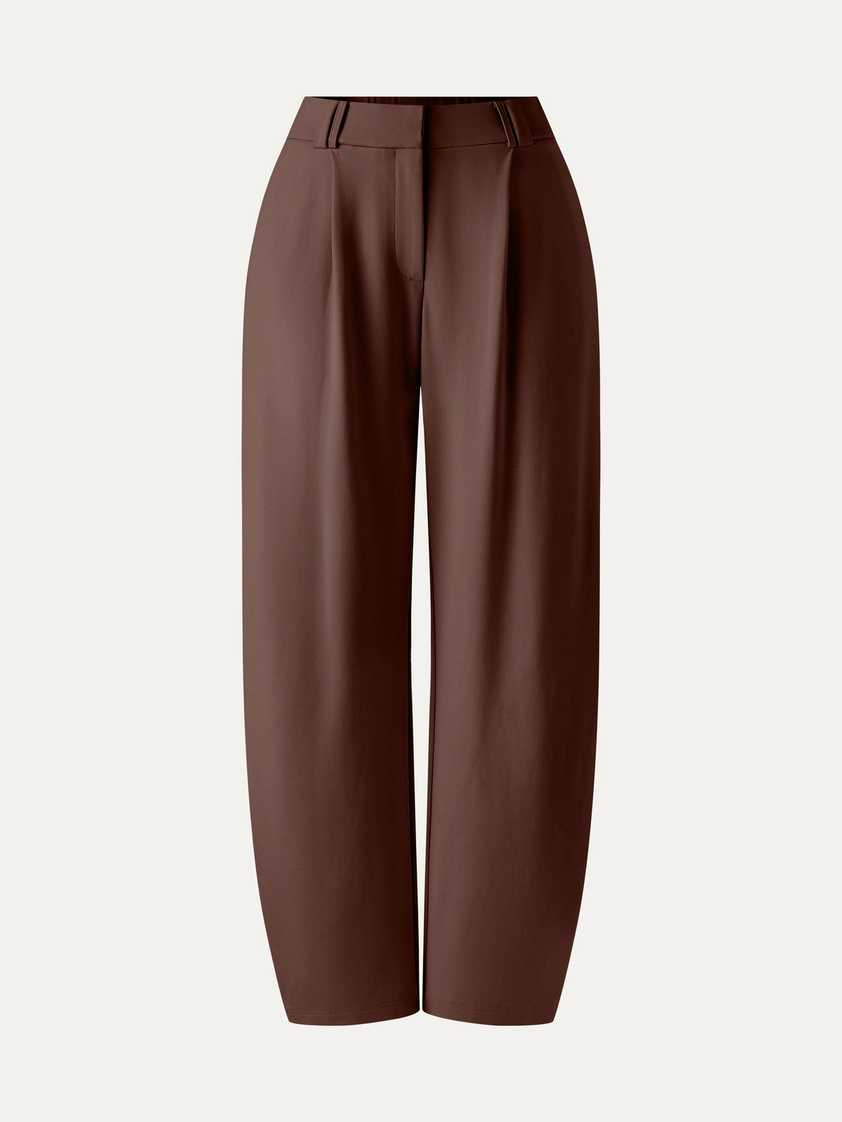CoolTouch Stretch Ponte High Rise Cropped Barrel Pants