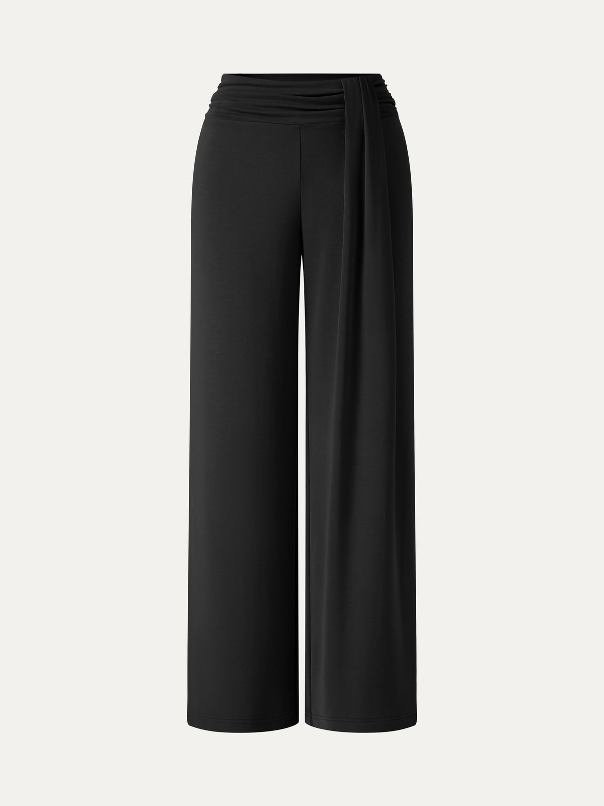 Pantalone Comfort a Gamba Larga Sabbiato