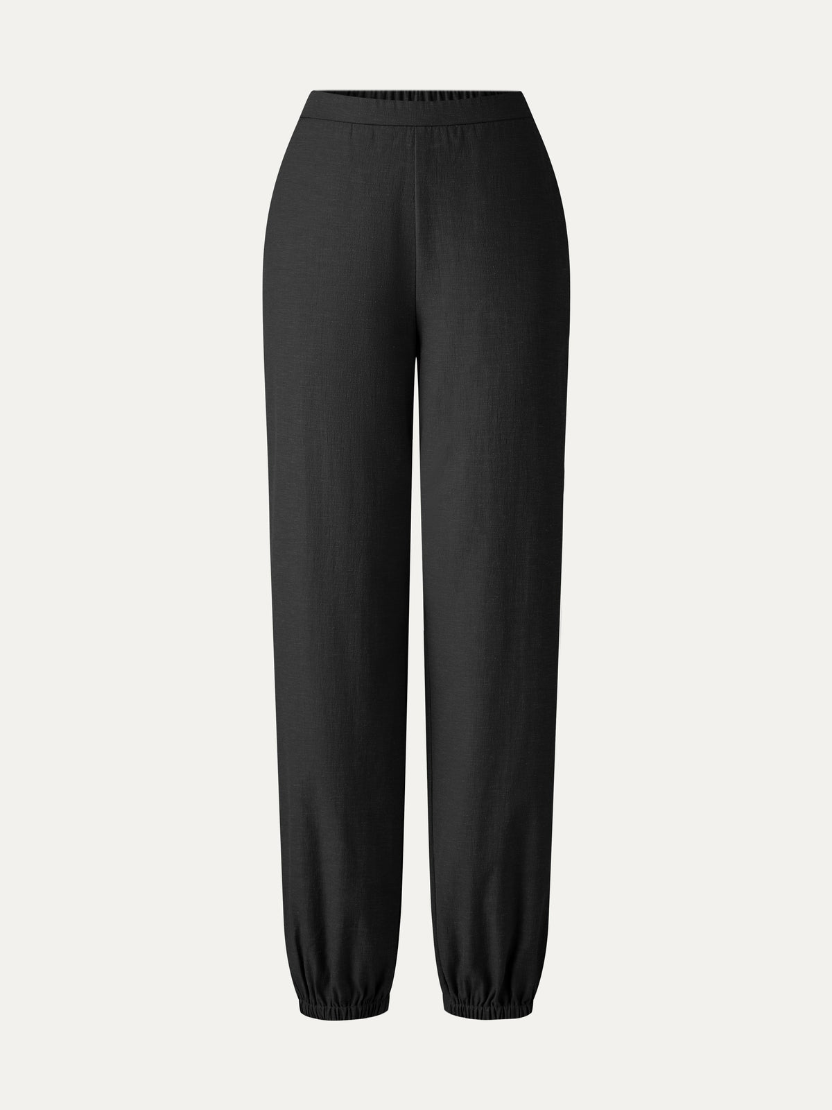 Pantalone jogger a palloncino JHG Products, dettaglio caviglia elastica