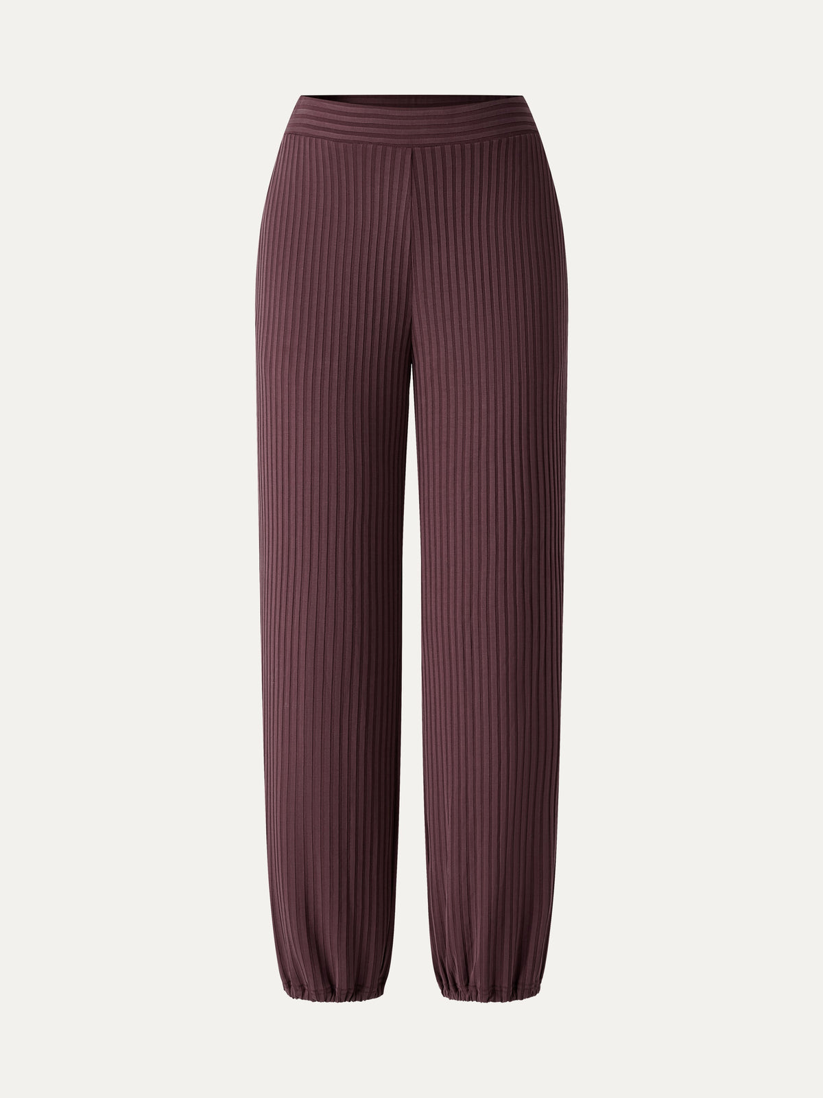 Wrinkle-Free Ultra-soft Mid-Rise Cropped Lounge Pants with Pockets