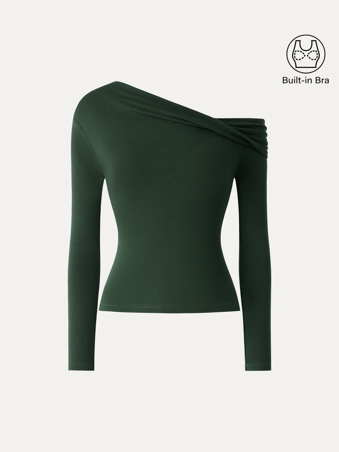 Top Multi-Look a Collo Versatile e Manica Lunga