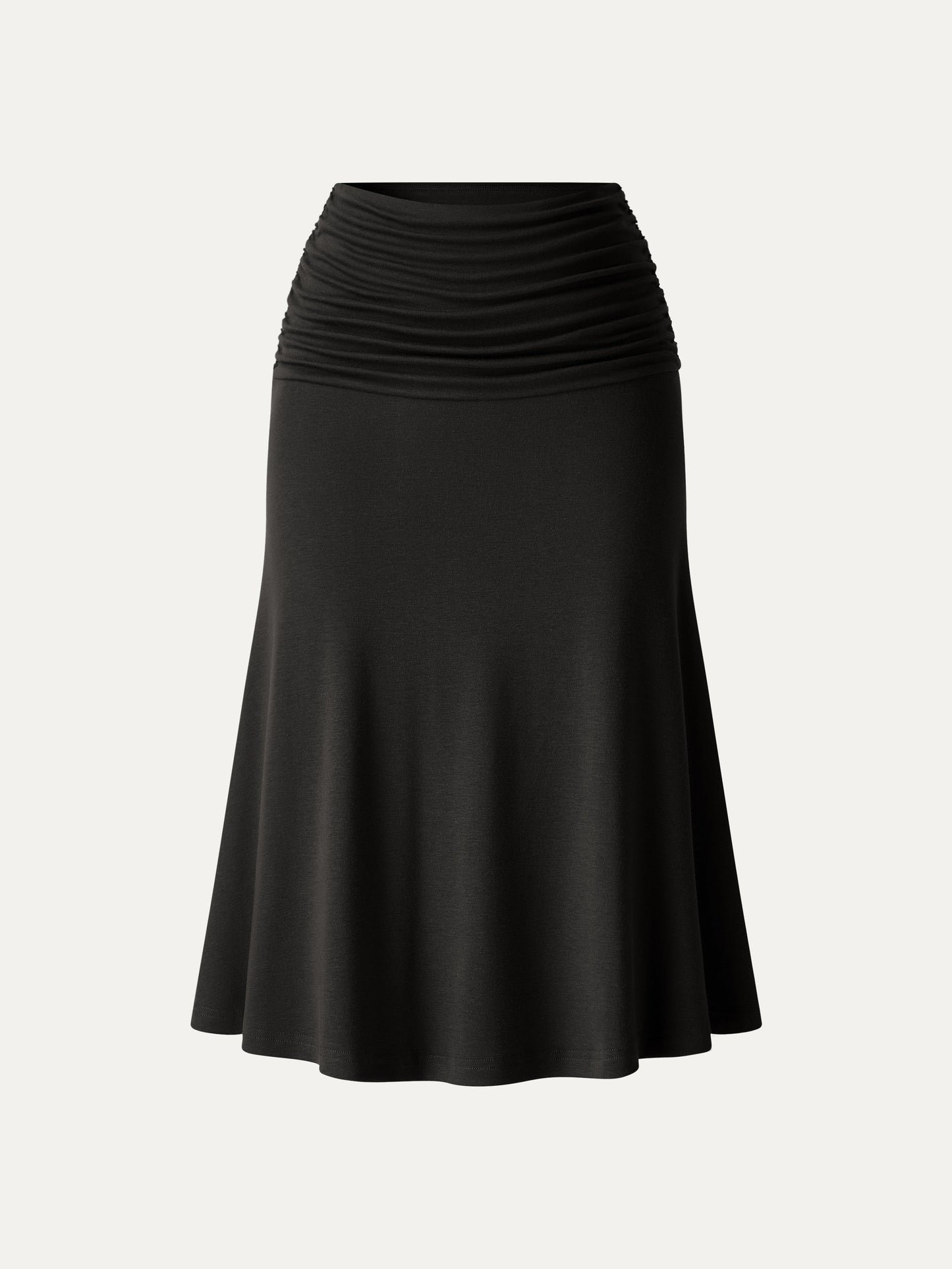 CoolTouch Ruched Midi Mermaid Skirt