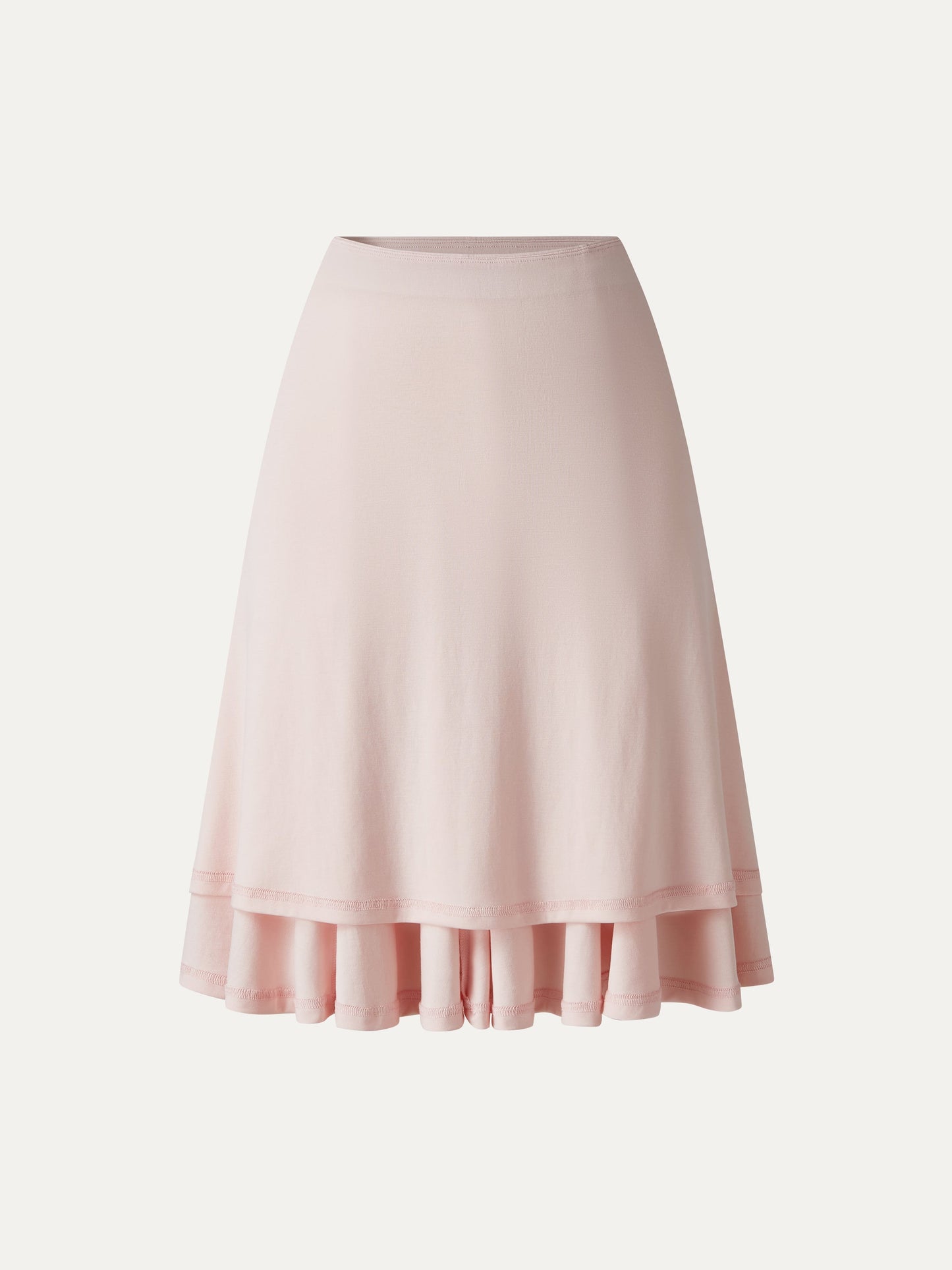 Lyocell Mermaid Hem Knee-Length Skirt