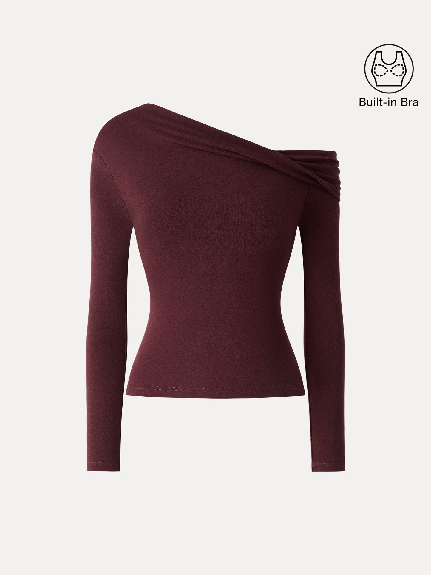 Top Multi-Look a Collo Versatile e Manica Lunga