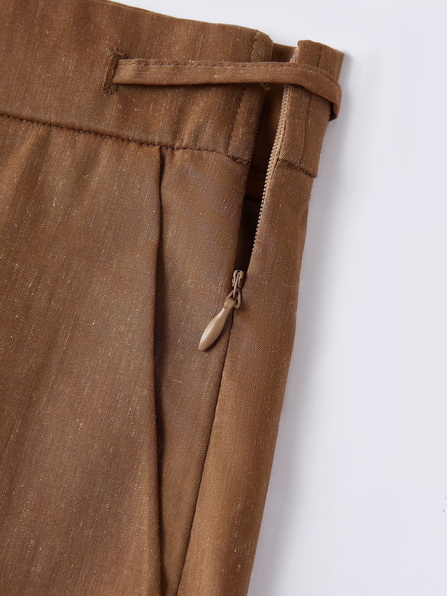 Pantalone a Gamba Larga con Coulisse e Tasche