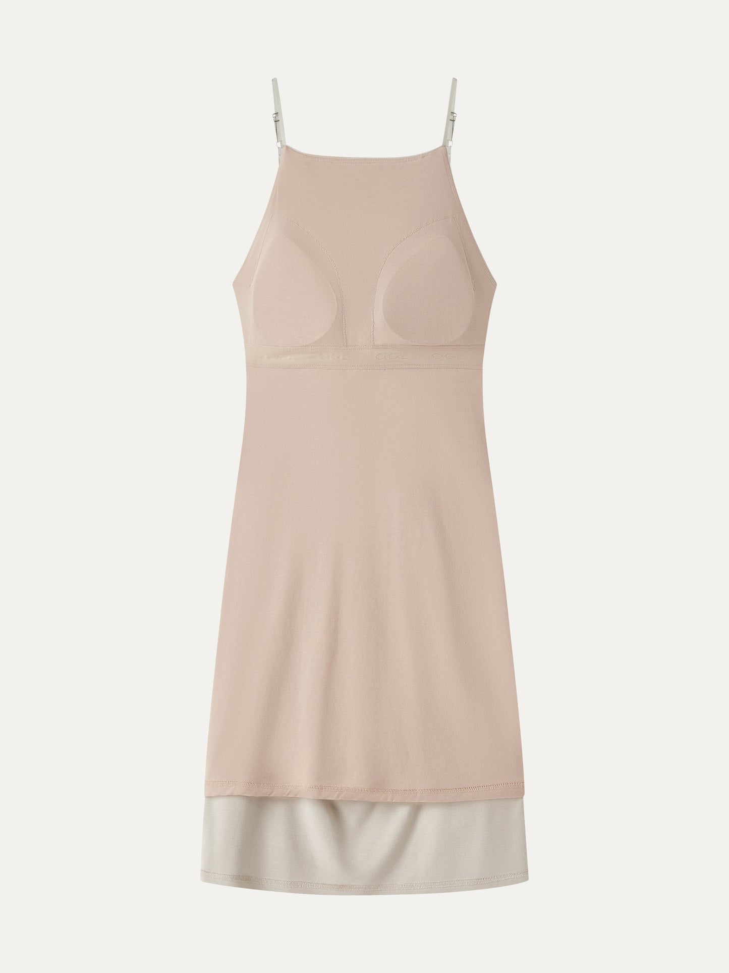 CoolTouch A-Line Rcuhed Mini Bra Dress