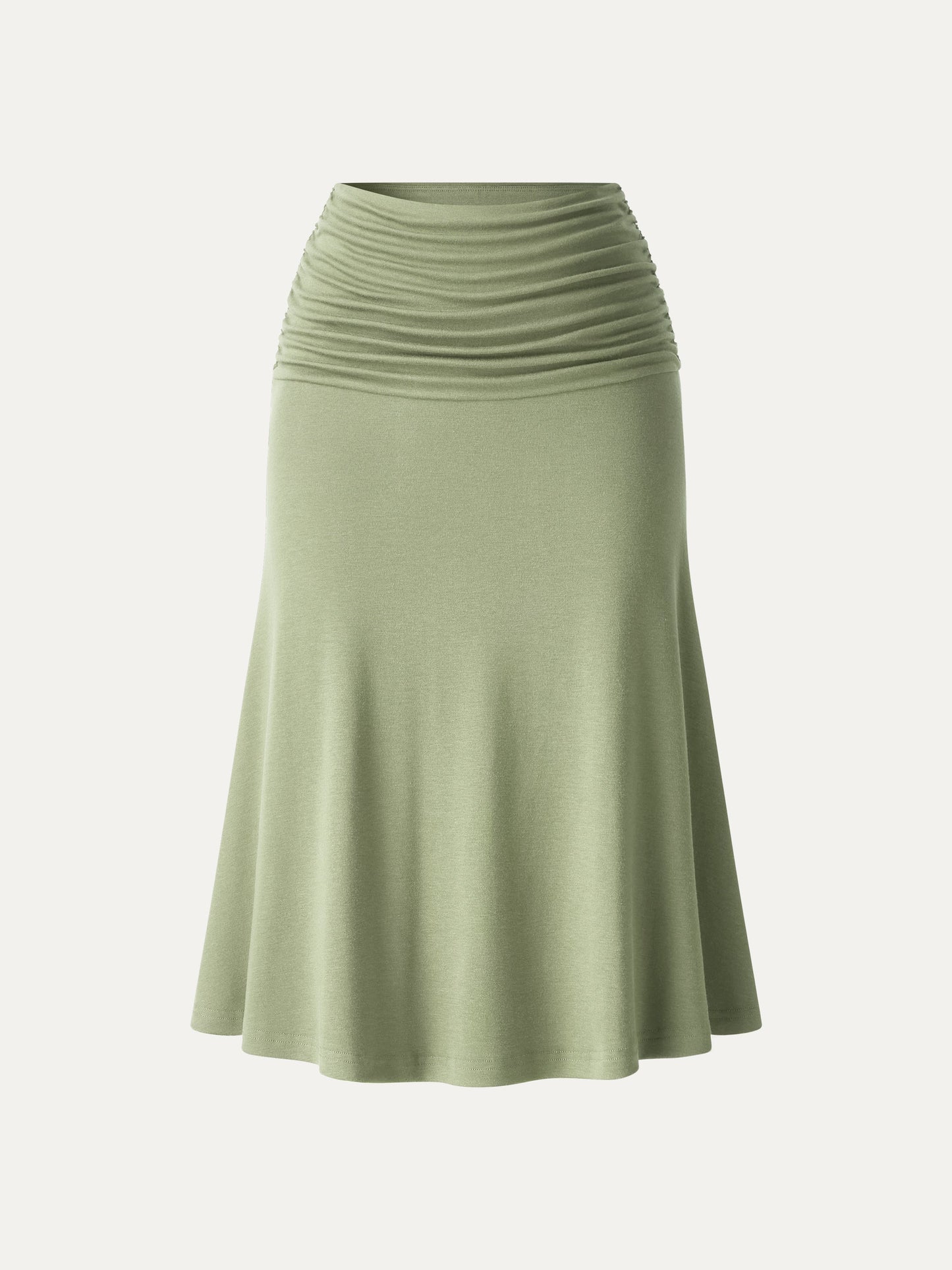 CoolTouch Ruched Midi Mermaid Skirt