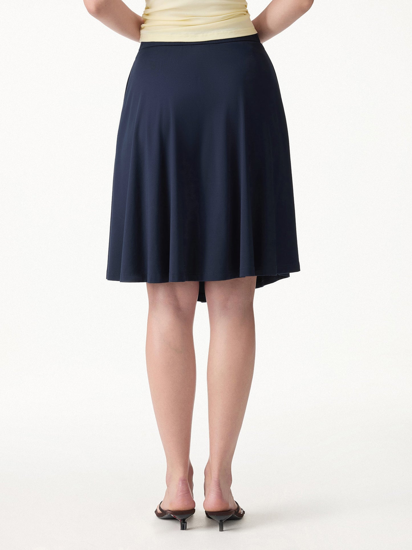 CoolTouch Ponte Circle Skirt with Pockets