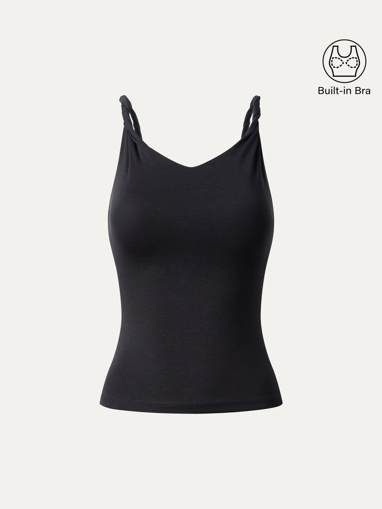 CoolTouch Twisted Strap V-Neck Bra Tank