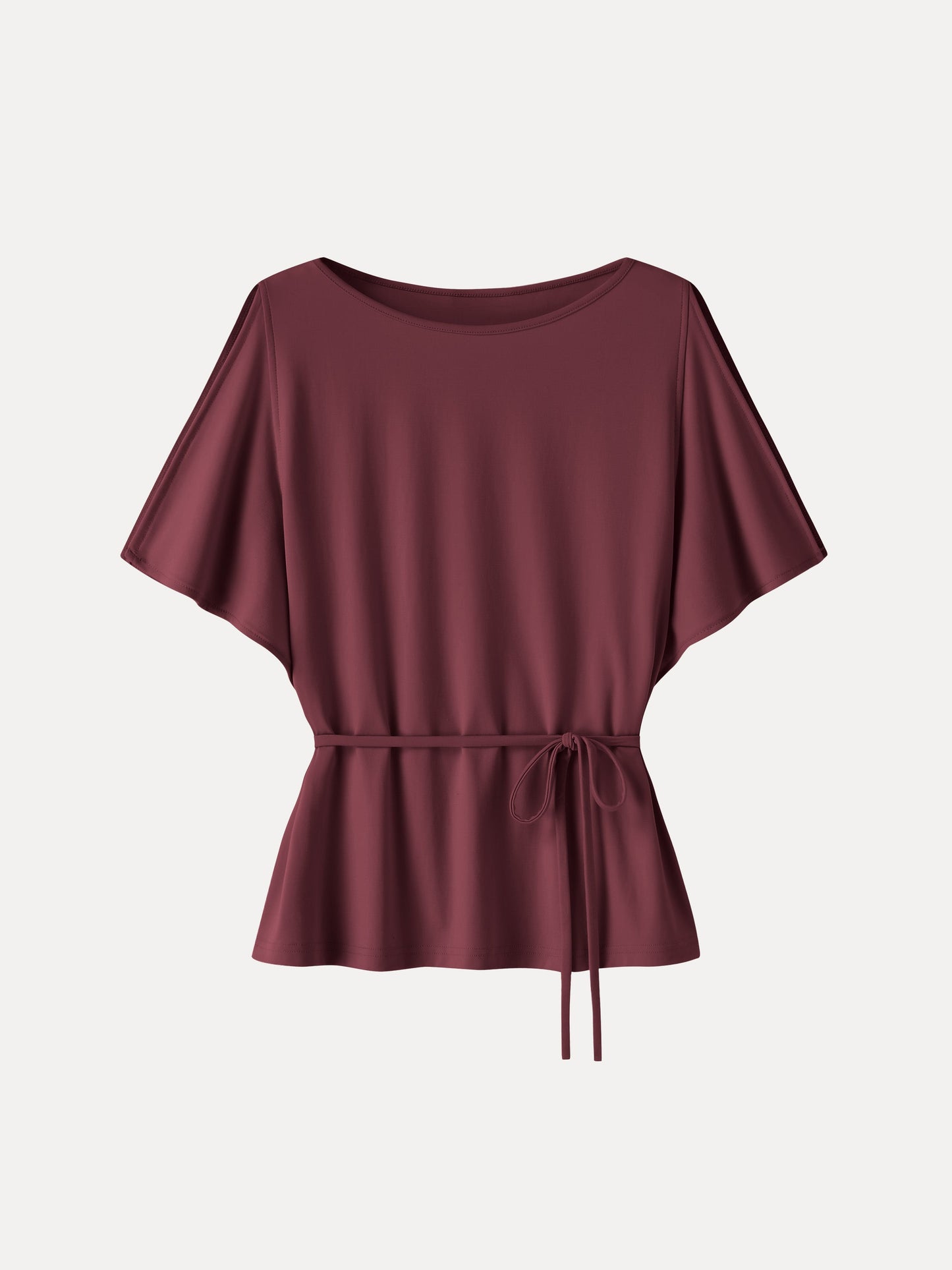 CoolTouch Relaxed Boatneck Self-Tie Top
