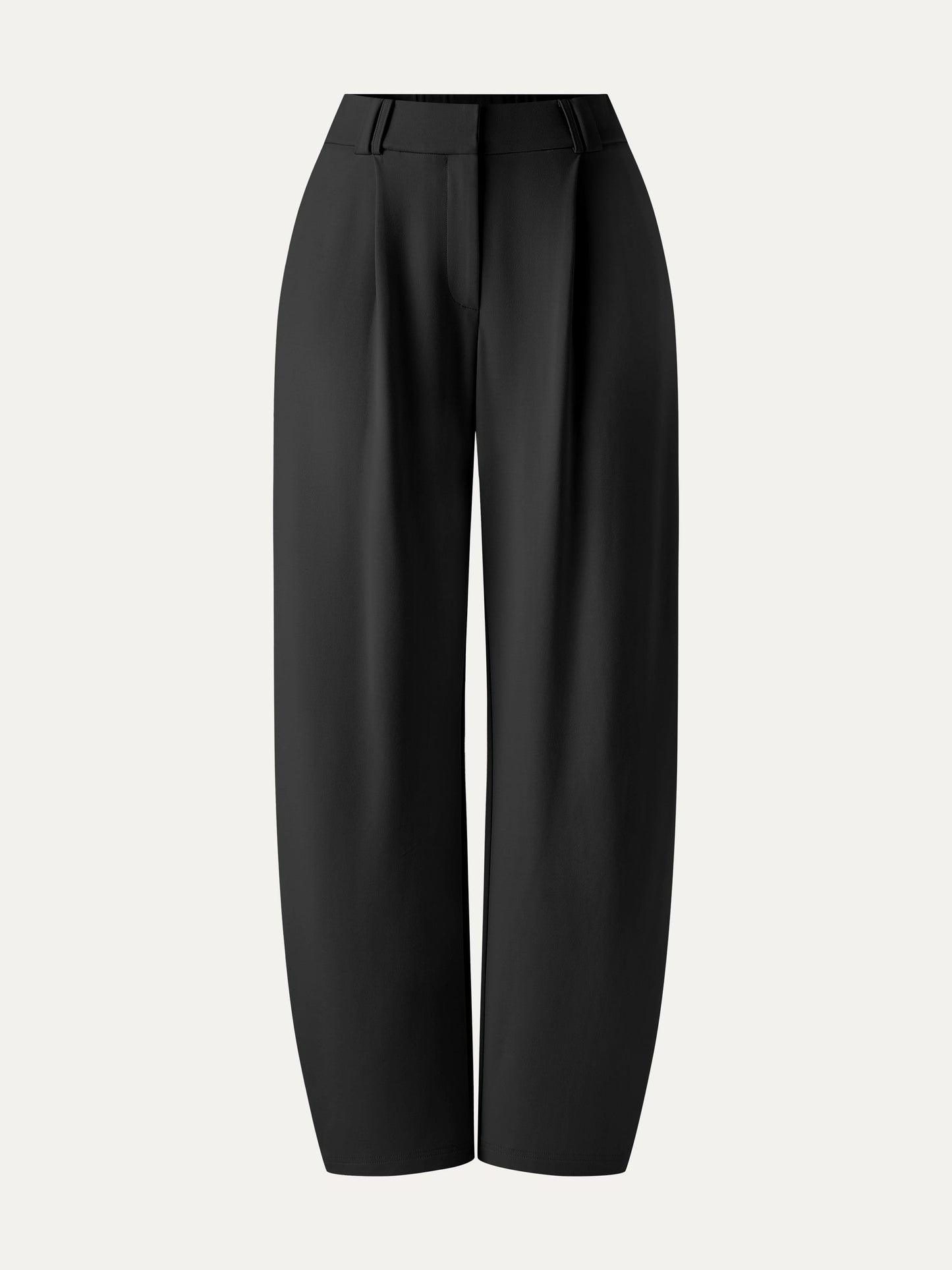 CoolTouch Stretch Ponte High Rise Cropped Barrel Pants