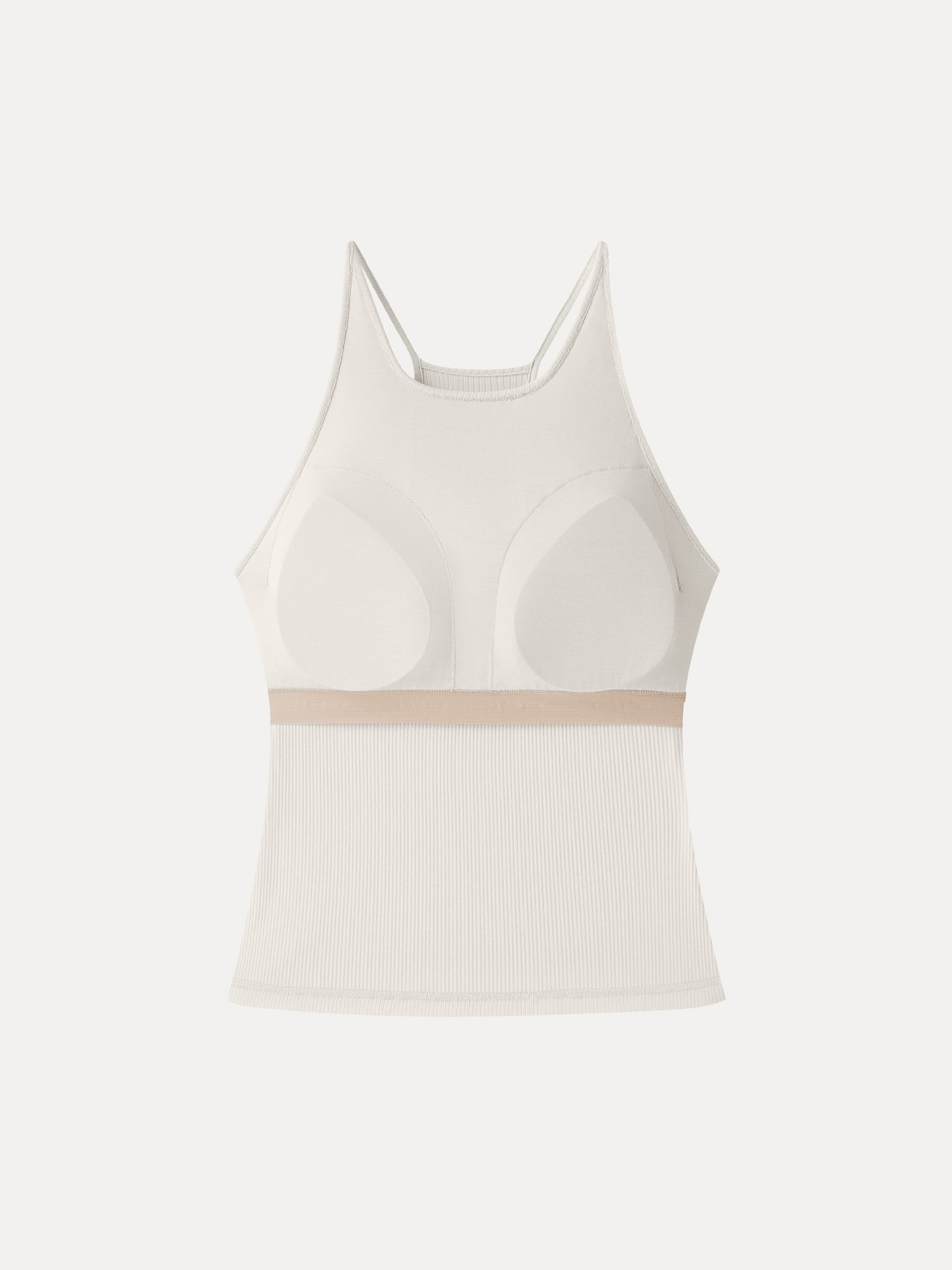 CoolTouch Ribbed Racer Back Bra Tank