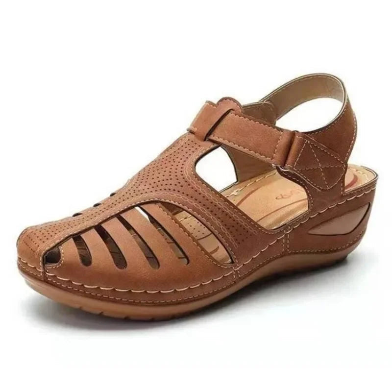 Adjustable Strap Open Toe Sandals for Women - Ideal for Summer Outings