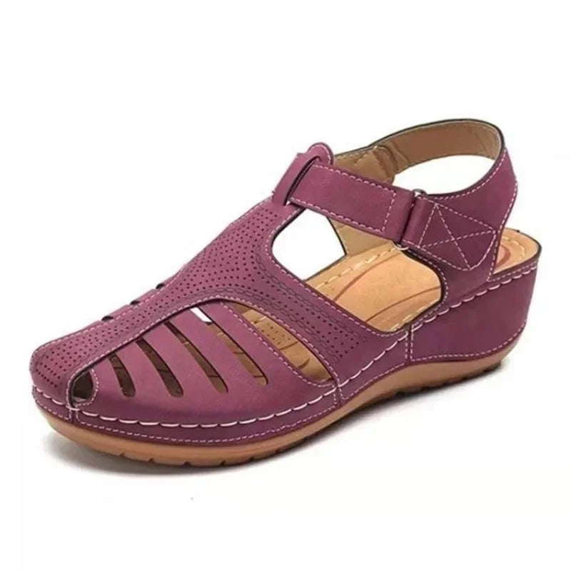 Adjustable Strap Open Toe Sandals for Women - Ideal for Summer Outings