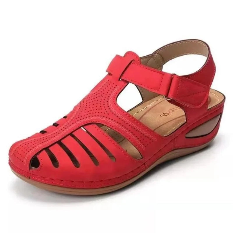 Adjustable Strap Open Toe Sandals for Women - Ideal for Summer Outings