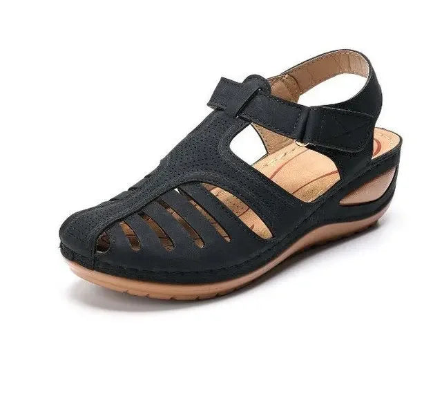 Adjustable Strap Open Toe Sandals for Women - Ideal for Summer Outings