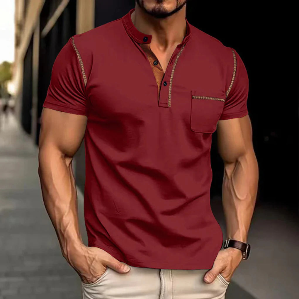 Men's Polo Shirt | Contrast Trim & Smart Casual Fit