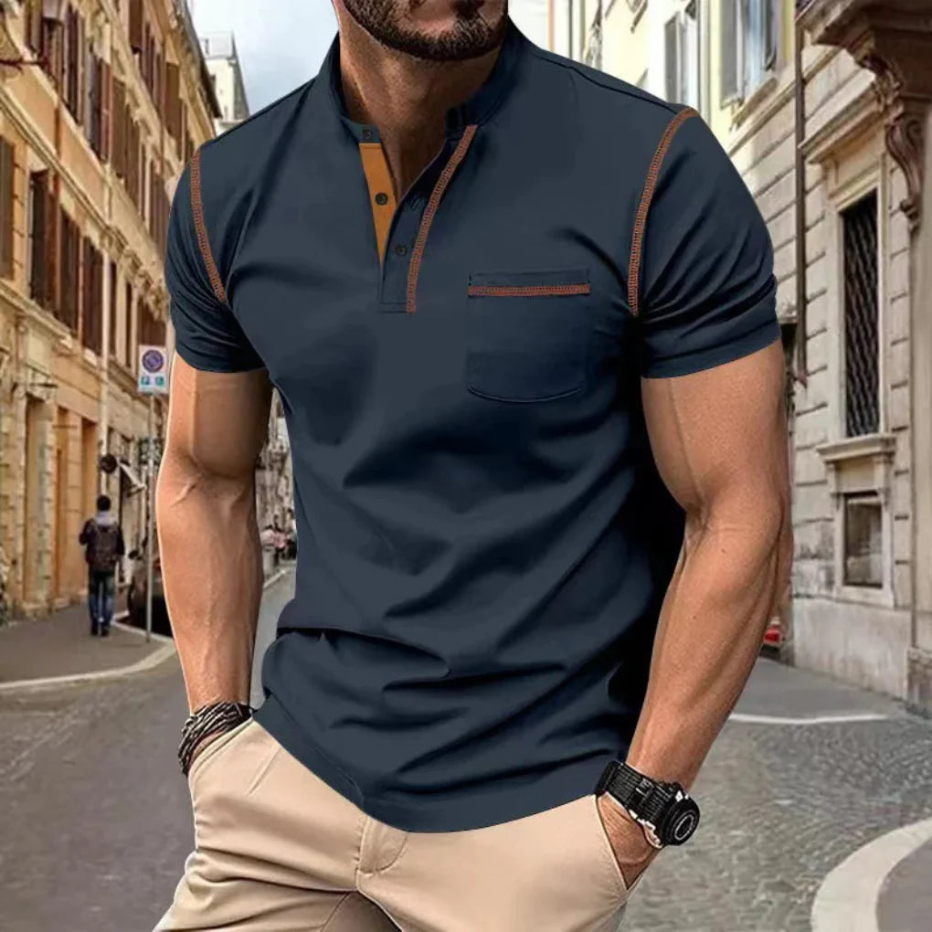Men's Polo Shirt | Contrast Trim & Smart Casual Fit