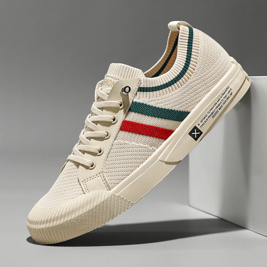 Sneaker Estive Uomo | Maglia a Righe Retrò Leggere e Casual