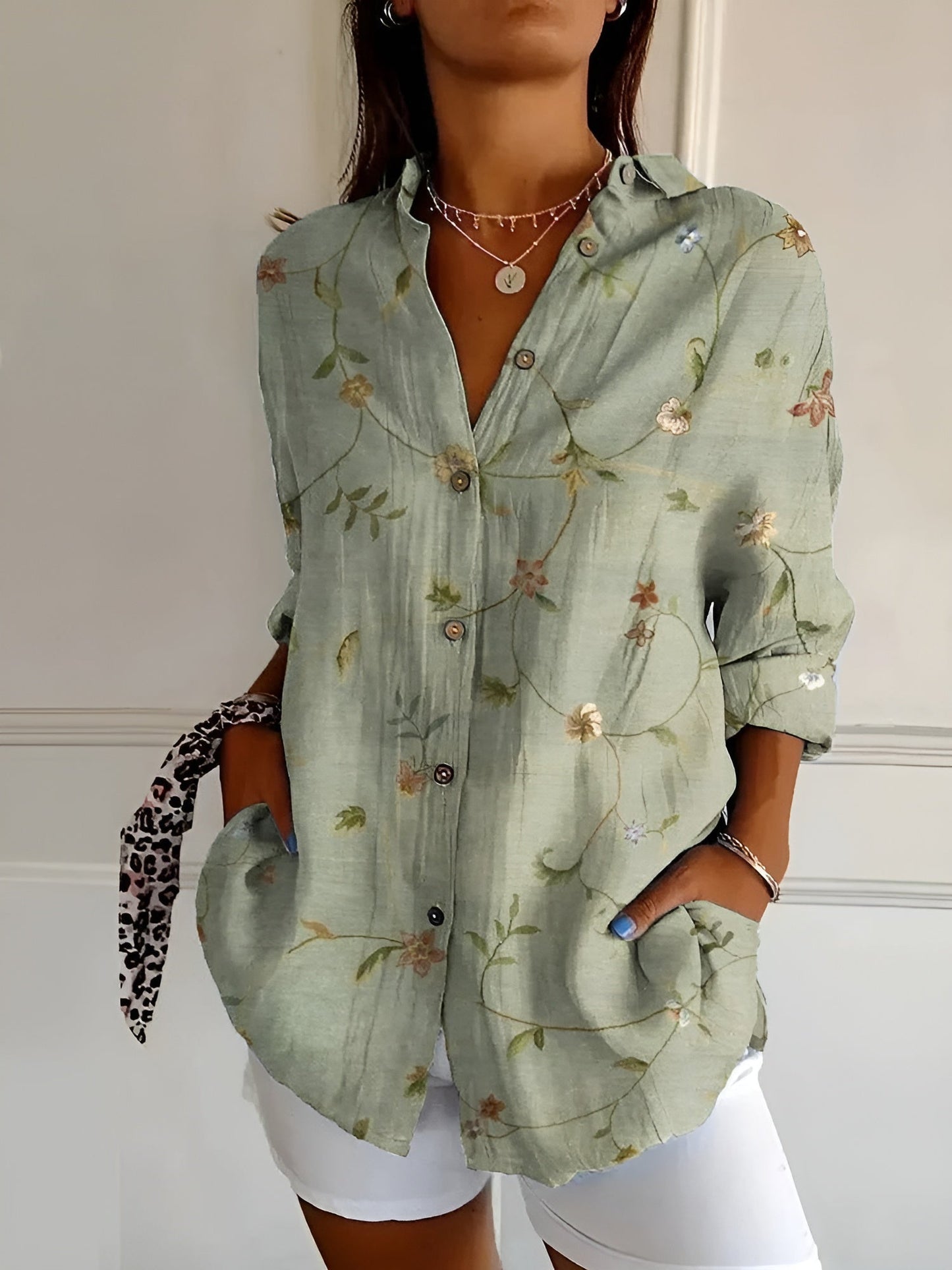 Women's Blouse | Relaxed Button-Down Fit