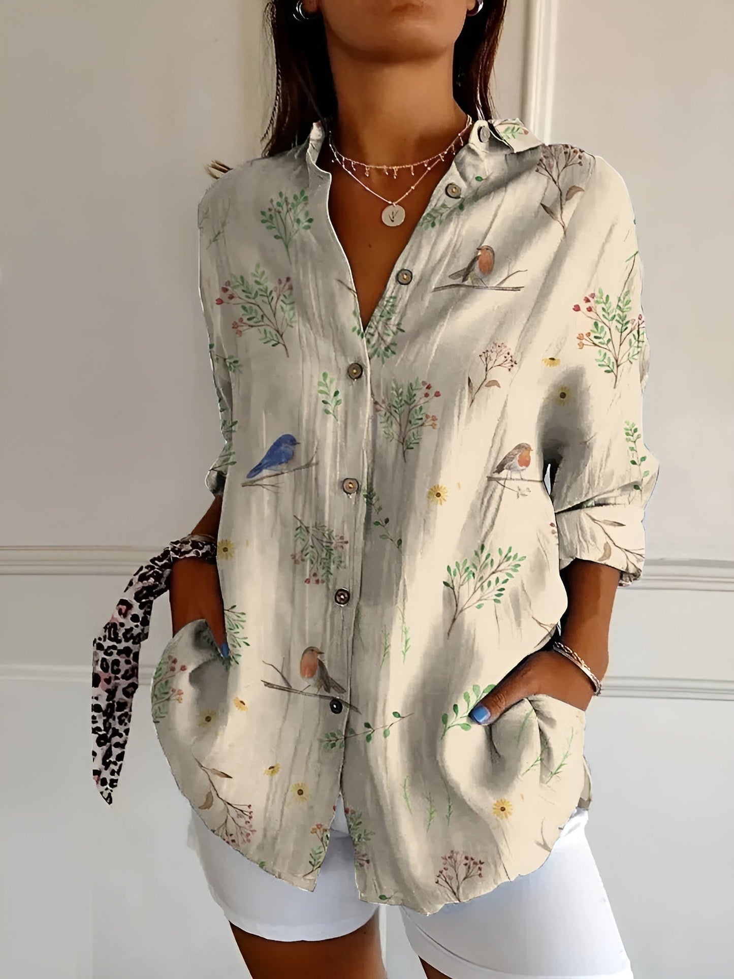 Women's Blouse | Relaxed Button-Down Fit