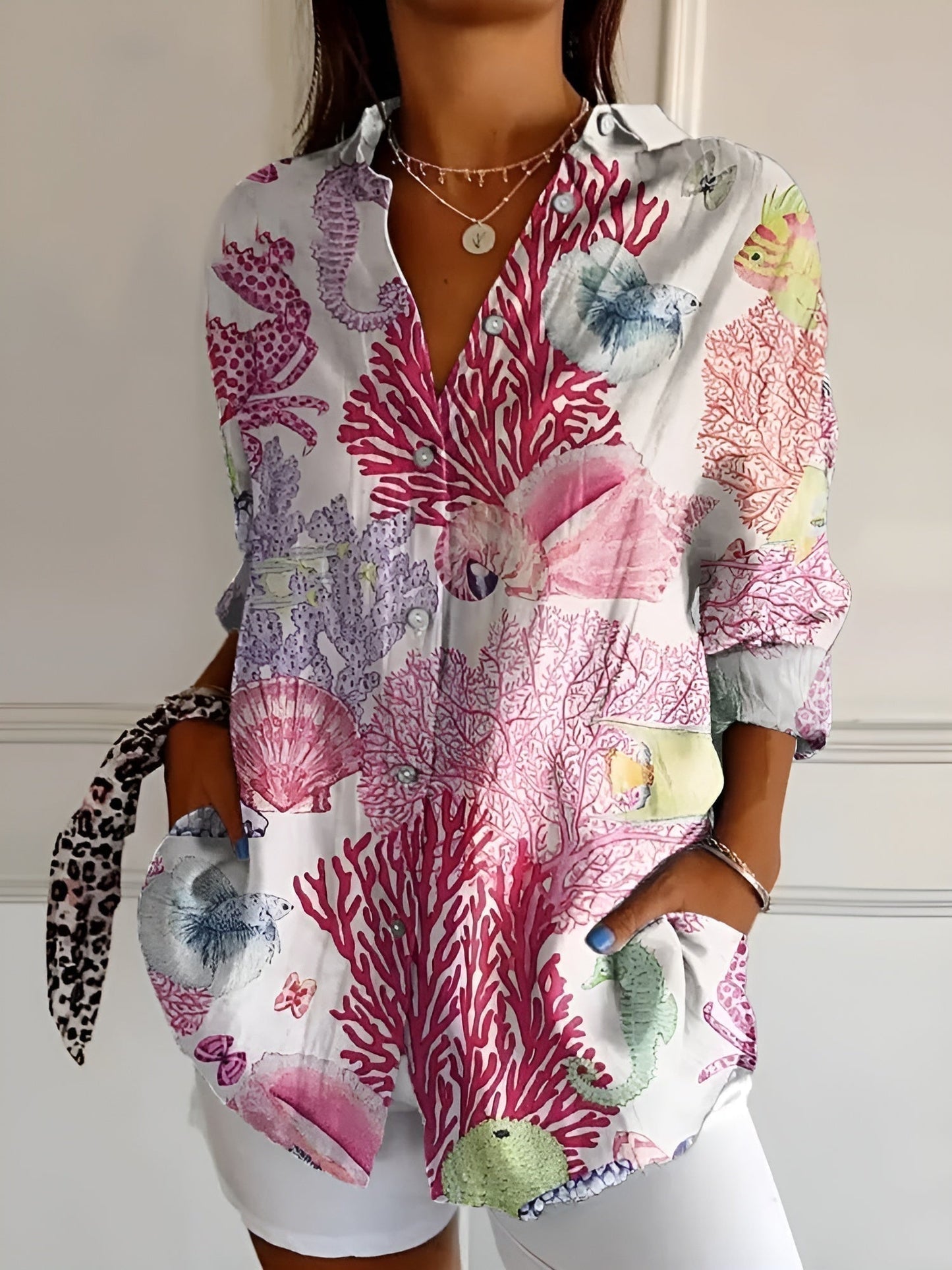 Women's Blouse | Relaxed Button-Down Fit