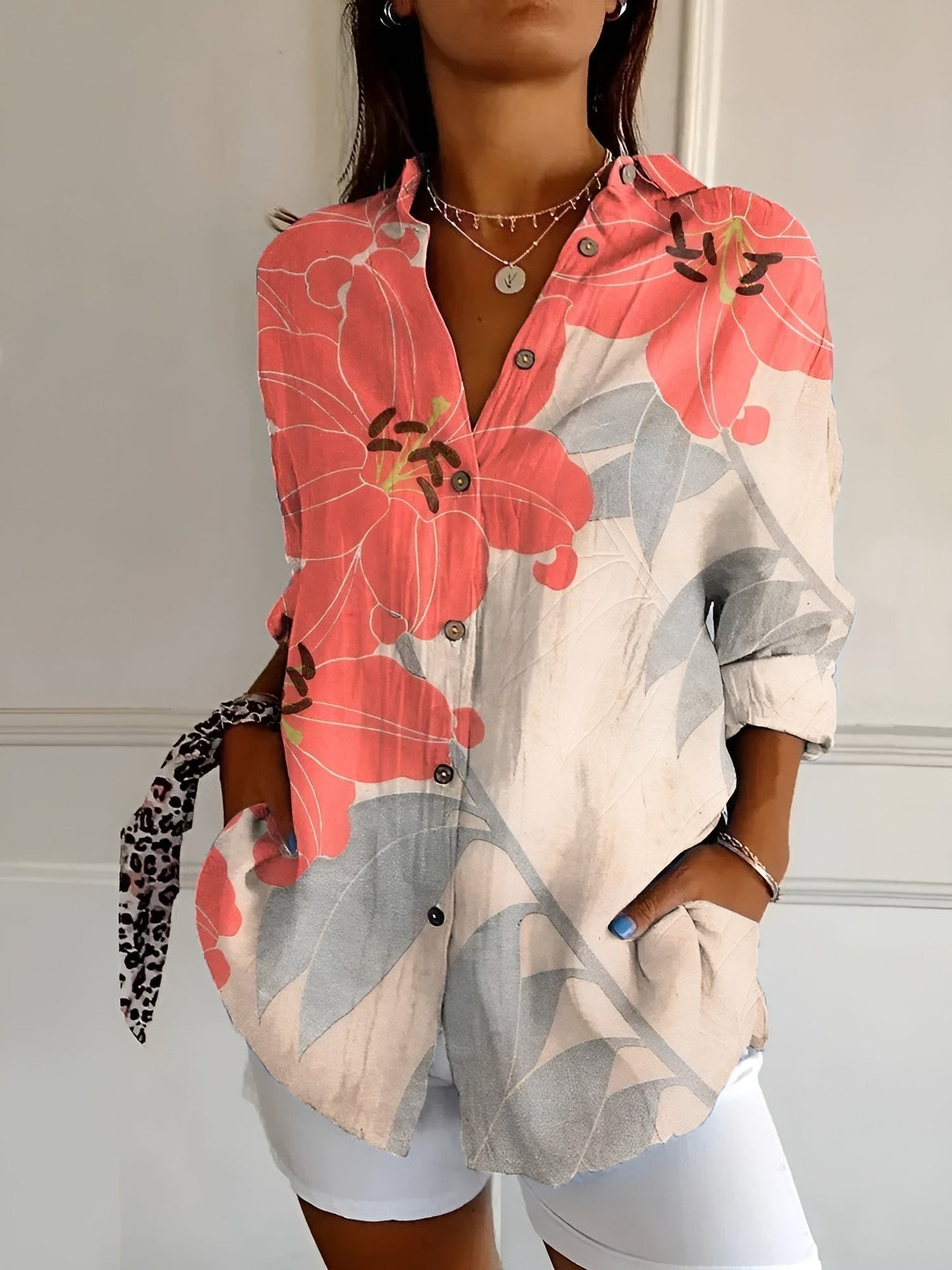 Women's Blouse | Relaxed Button-Down Fit