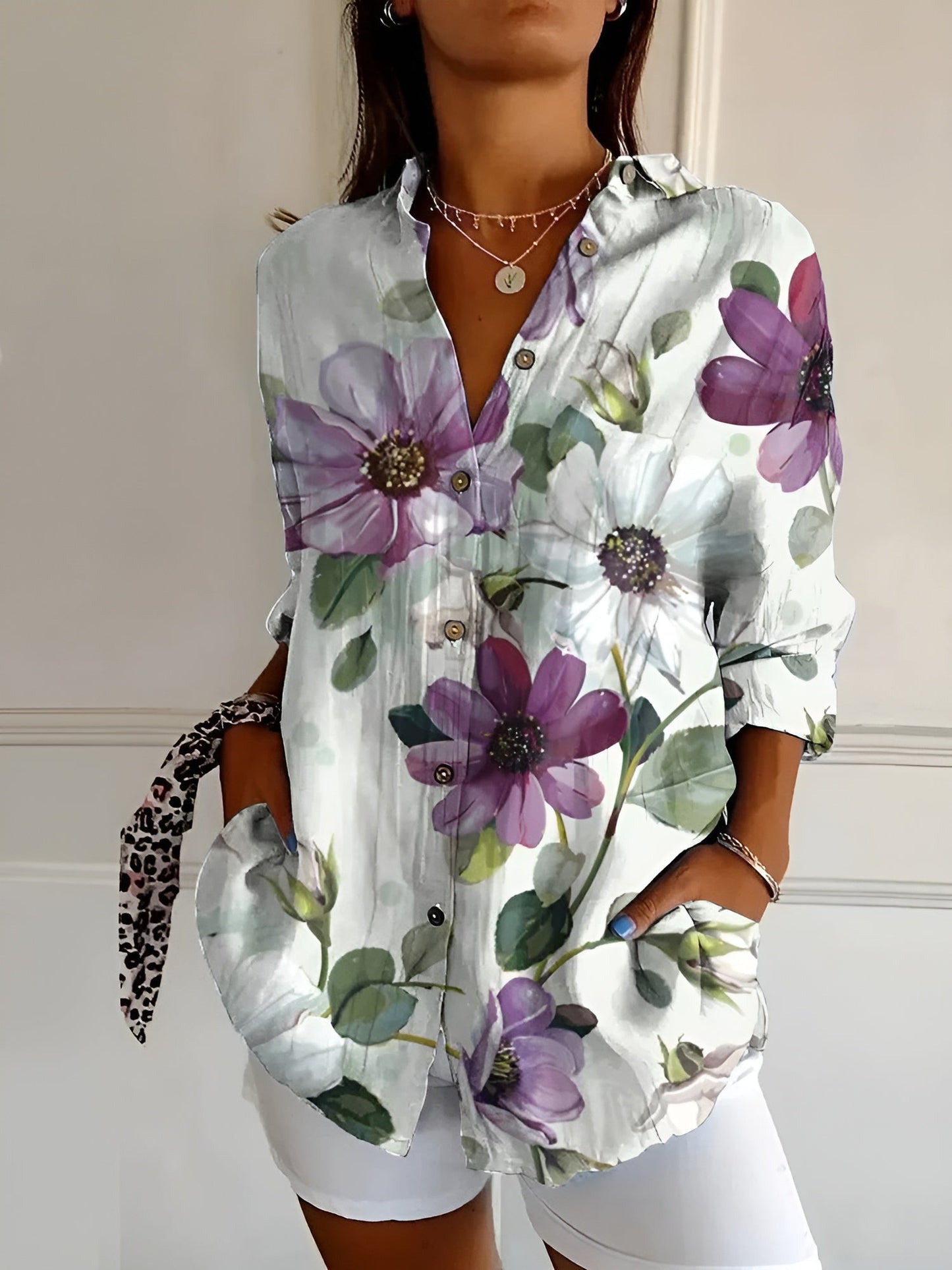 Women's Blouse | Relaxed Button-Down Fit