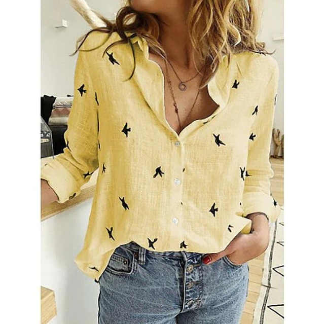 Women's Blouse | Relaxed Point Collar Fit