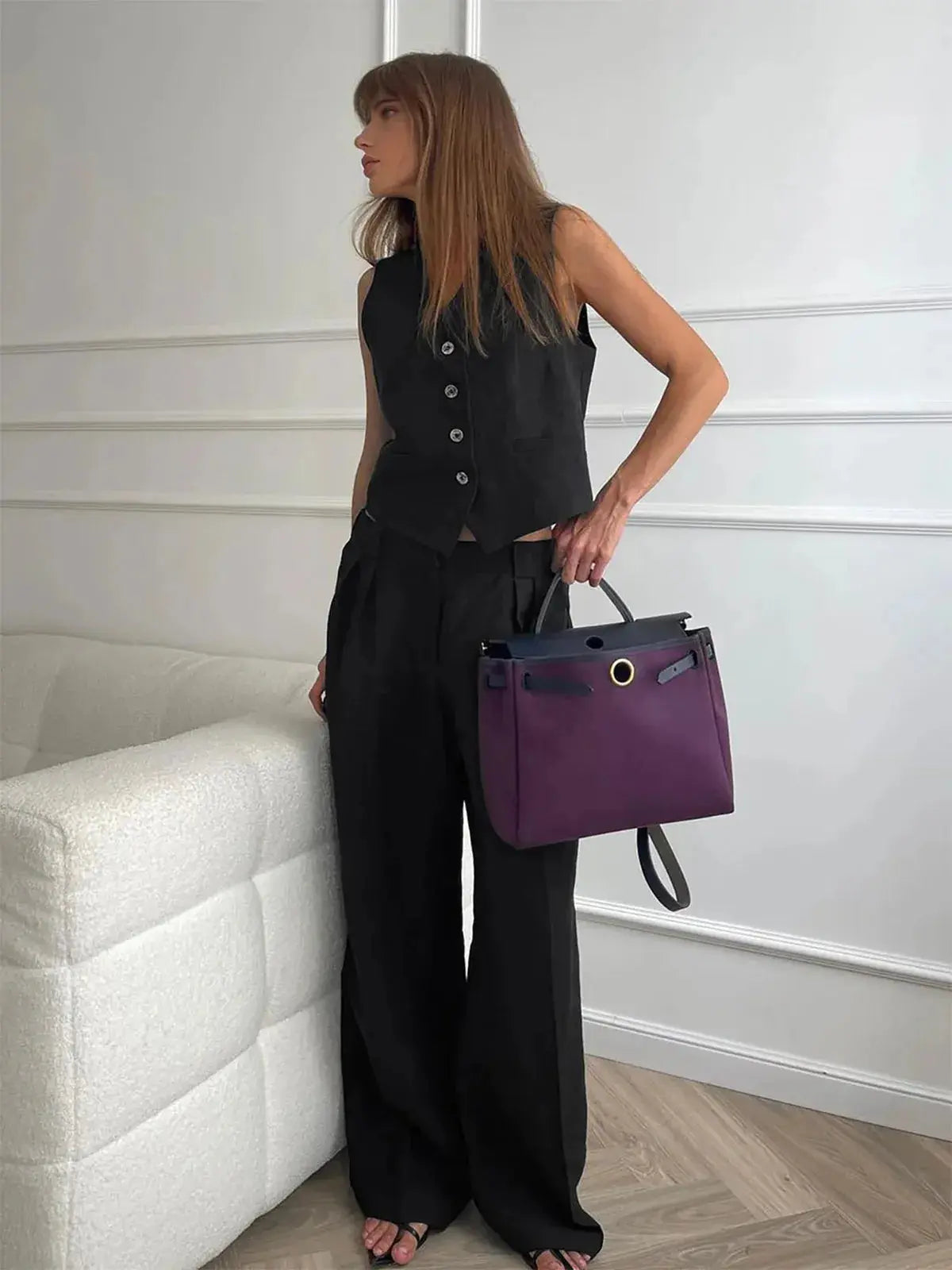 Women's Two Piece Summer Set | Tailored Waistcoat