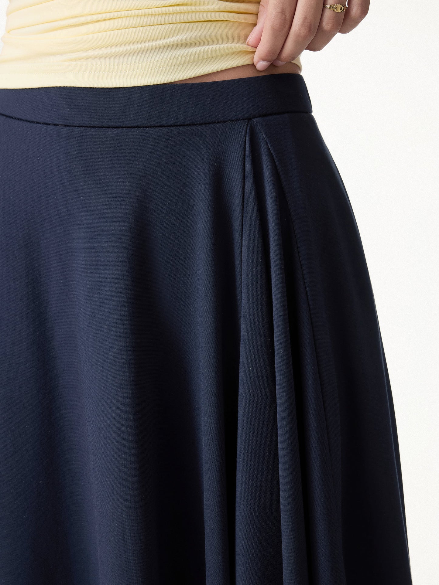 CoolTouch Ponte Circle Skirt with Pockets
