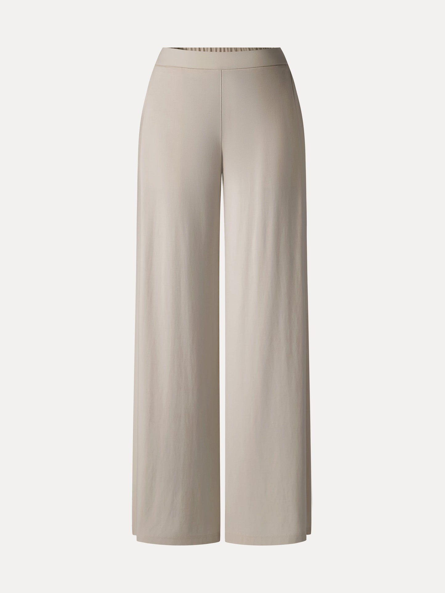 CoolTouch Ponte Mid Rise Wide Leg Pants with Pockets