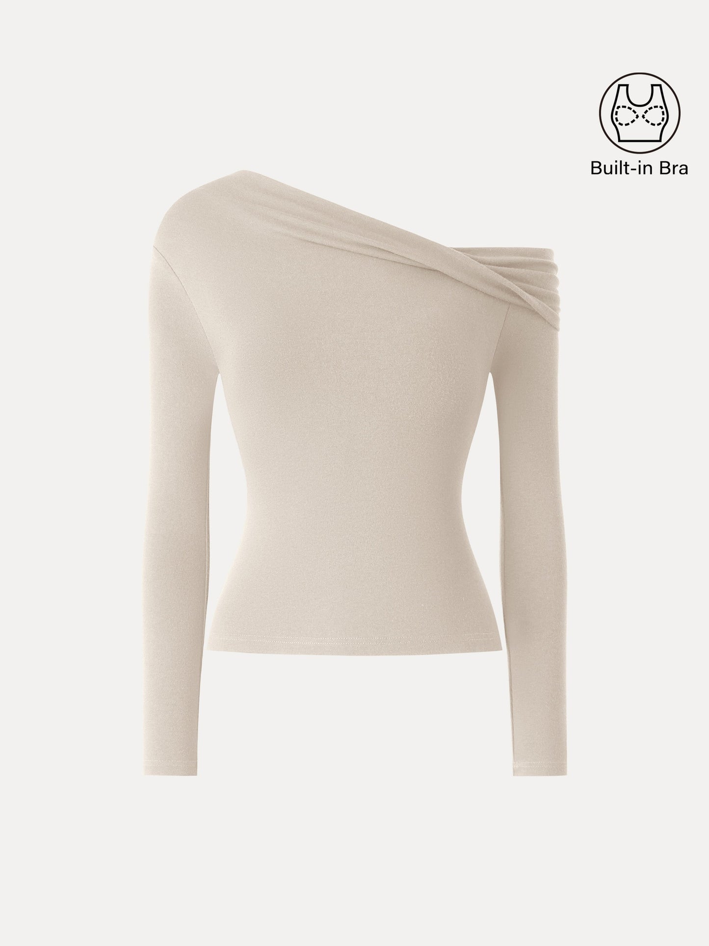 Top Multi-Look a Collo Versatile e Manica Lunga