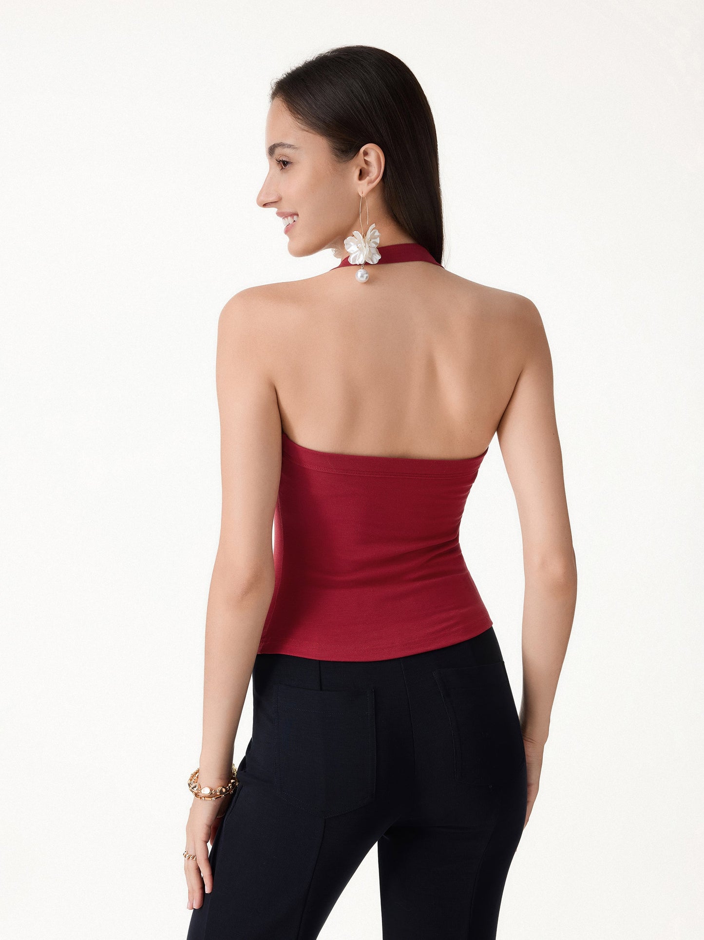 Top Halter Elegante